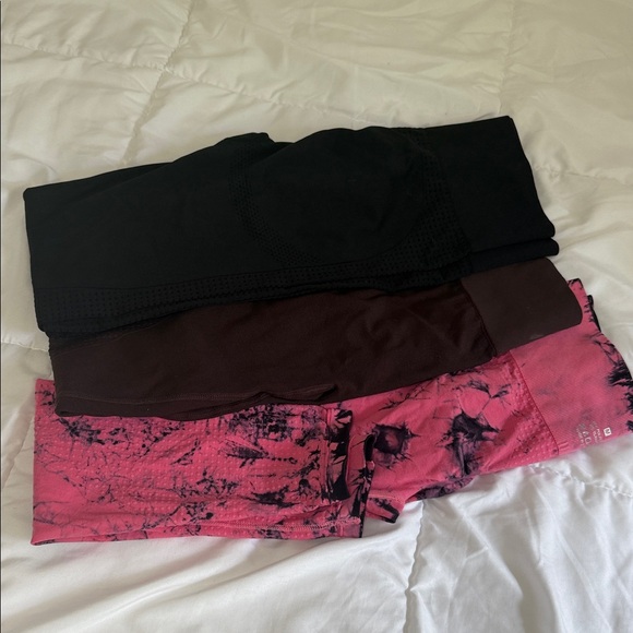 Stylish Kids Bottoms Set - Black, Brown, and Pink - Picture 1 of 4